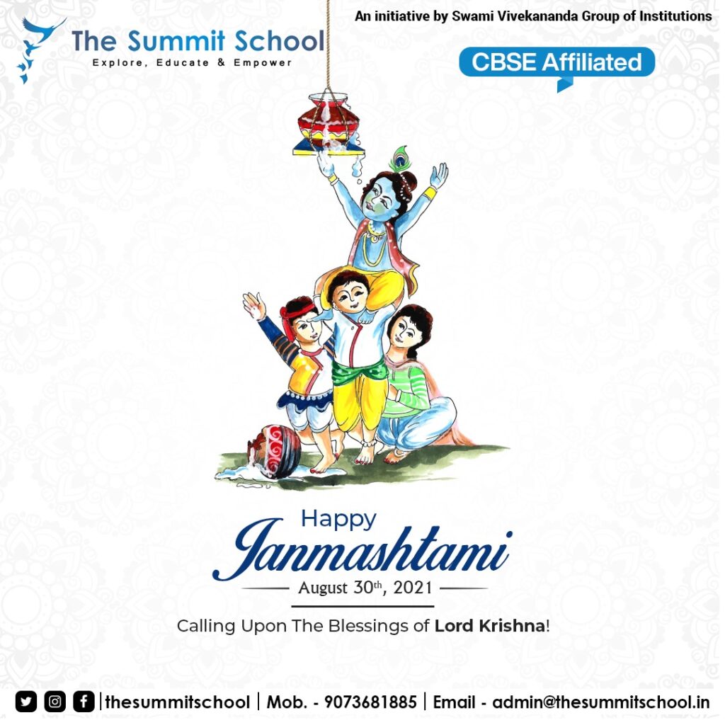 The Summit School Invokes the Blessings Of Lord Krishna On Janmashtami